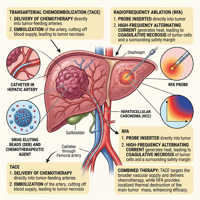 Oncology interventions illustration
